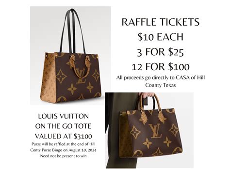 louis vuitton raffle|“Purse for a Purpose” .